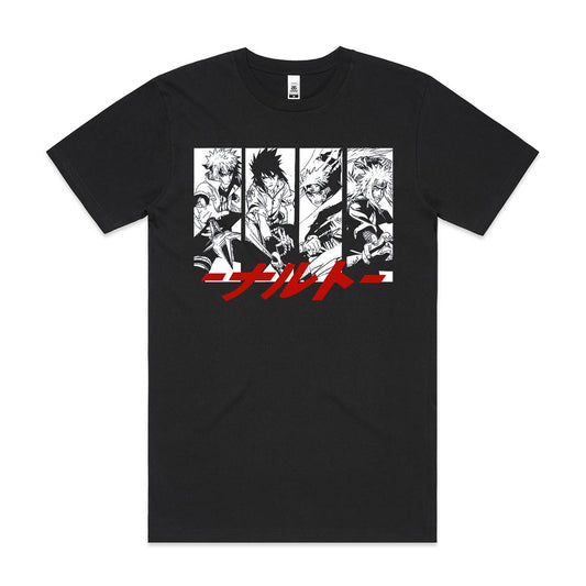 Naruto Ver6 T-Shirt Japanese Anime Tee