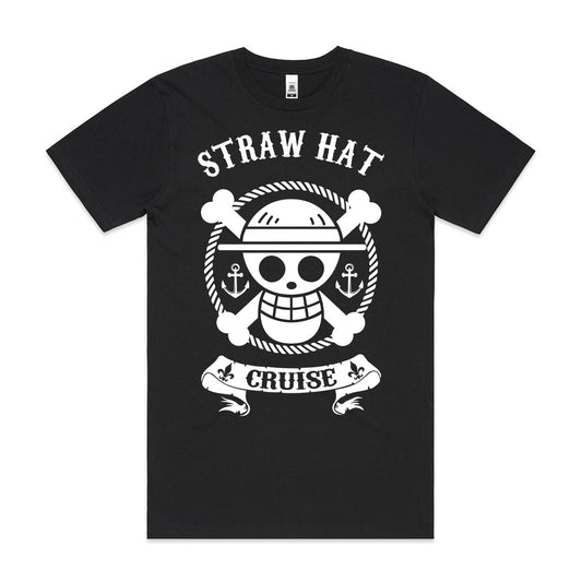 One Piece Straw Hat Cruise T-Shirt Japanese Anime Tee