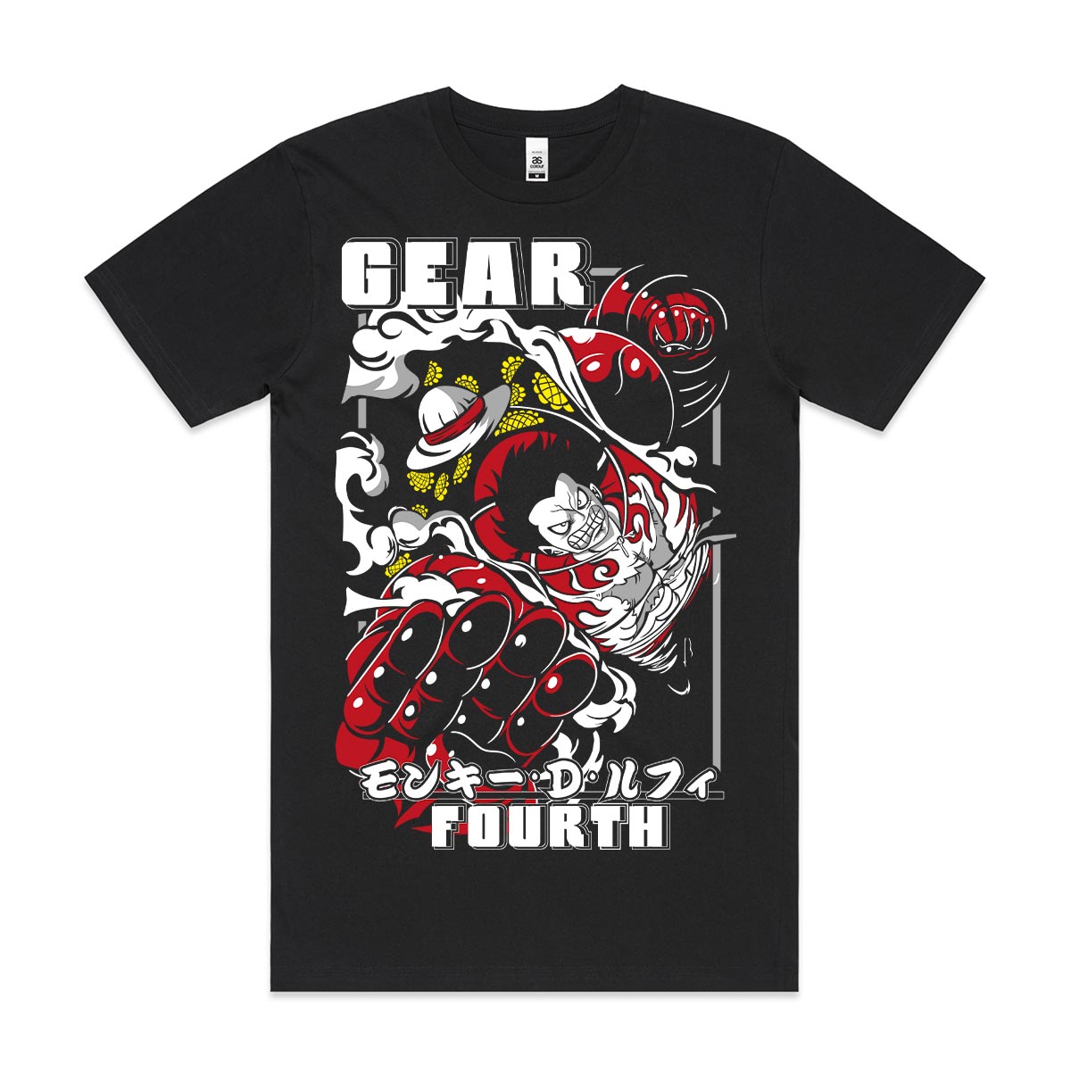 One Piece Luffy Fourth Gear T-shirt Japanese anime