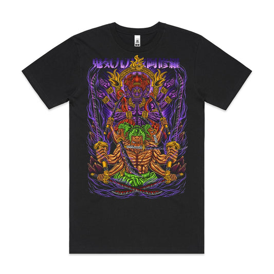 One Piece Zoro Asura T-shirt Japanese anime Tee