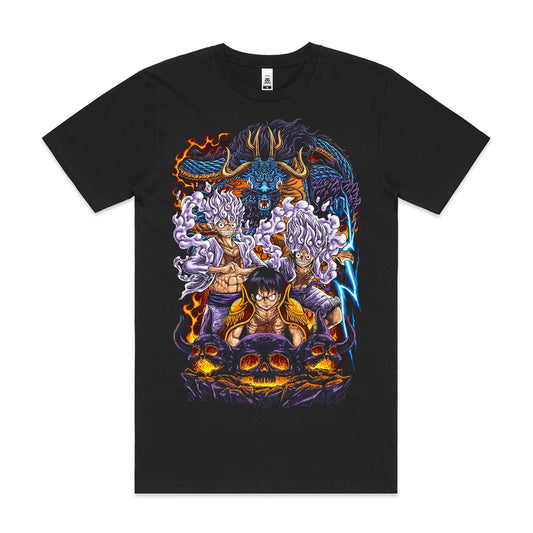 One Piece Luffy The King T-shirt Japanese anime Tee