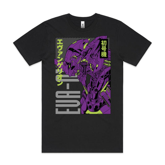 Neon Genesis Evangelion Unit-01 T-Shirt Japanese Anime Tee