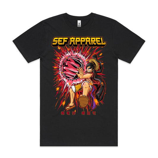 One Piece Luffy Ver4 T-Shirt Japanese Anime Tee