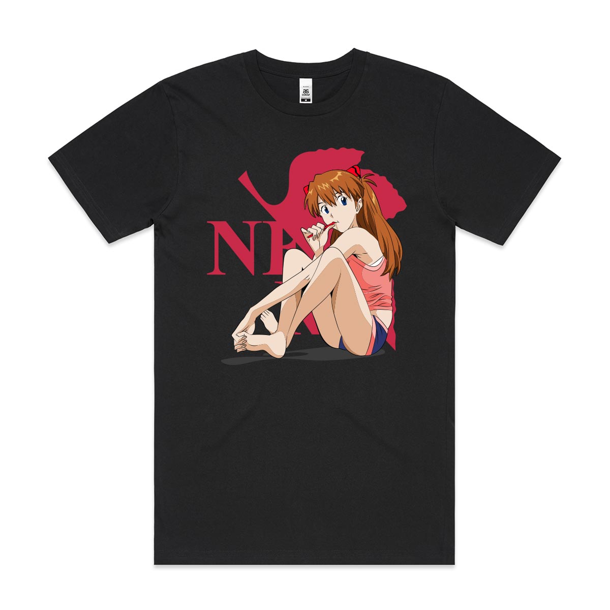 Evangelion Asuka T-shirt Japanese anime