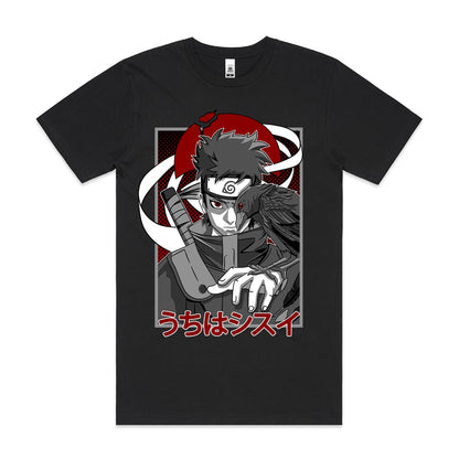 Naruto Shisui Uchiha T-shirt Japanese Anime Tee