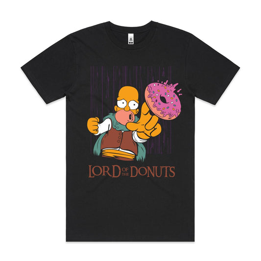 The Simpsons Lord of The Donuts T-Shirt