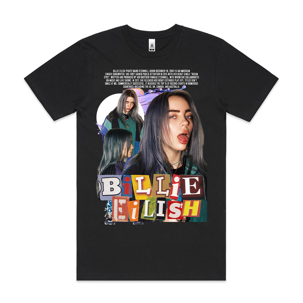 Billie Eilish 08 T-Shirt Artist Family Fan Music Pop Culture