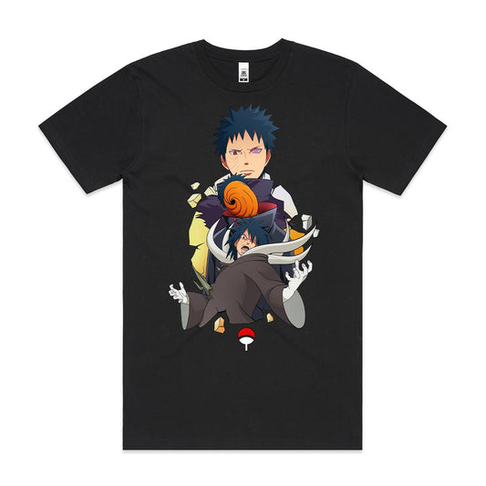 Naruto Obito Uchiha Ver3 T-Shirt Japanese Anime Tee