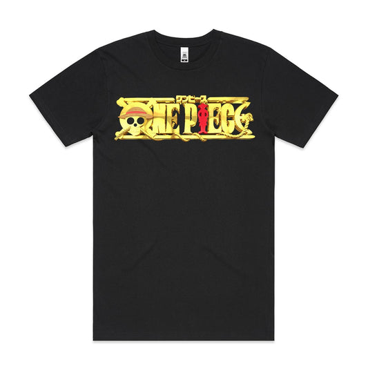 One Piece Logo Tee T-shirt Japanese anime Tee