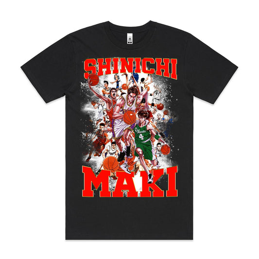 Slam Dunk Shinichi Maki T-shirt Japanese anime