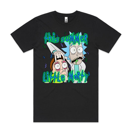 Rick and Morty T-Shirt Spoof Funny Tee