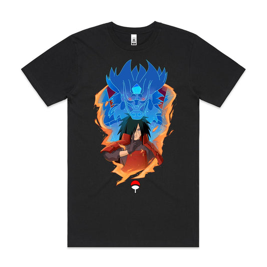 Naruto Naruto Uchiha Madara T-Shirt Japanese Anime Tee