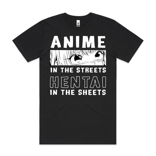 Hentai In the Street T-Shirt Japanese Anime Tee