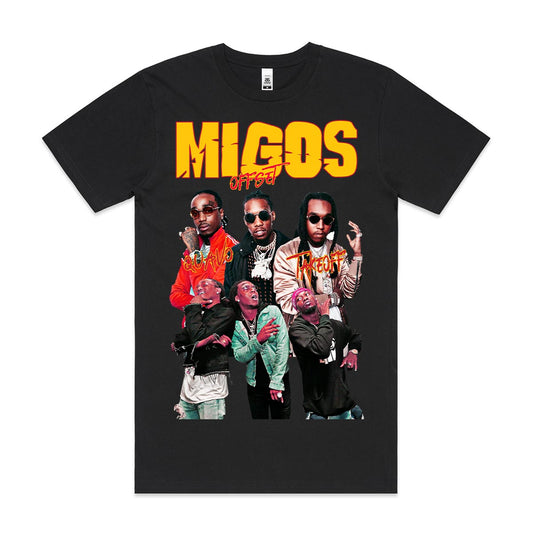 Migos 02 T-Shirt Rapper Family Fan Music Hip Hop Culture