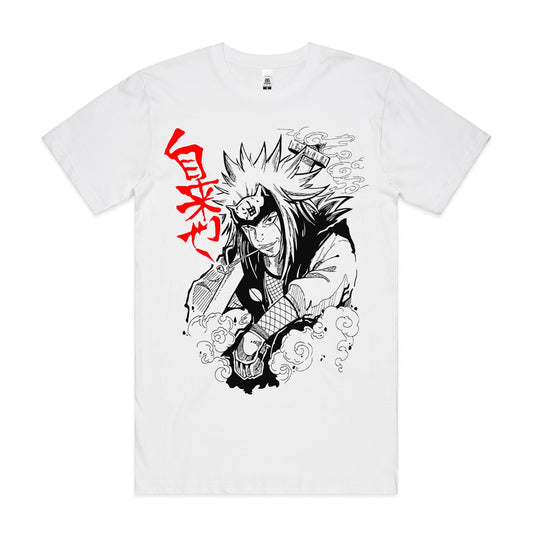 Naruto Jiraiya T-shirt Japanese anime Tee