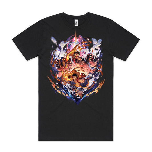 One Piece Luffy Gear 4 Ver2 T-Shirt Japanese Anime Tee
