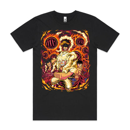 One Piece Luffy Ver5 T-Shirt Japanese Anime Tee