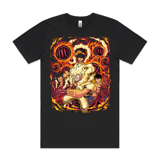 One Piece Luffy Ver5 T-Shirt Japanese Anime Tee