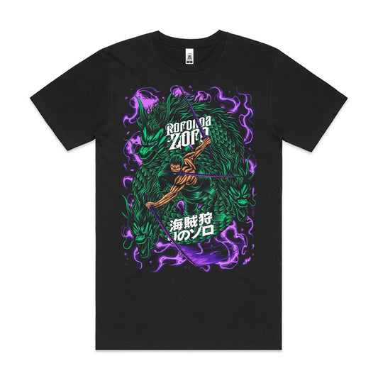 One Piece Roronoa Zoro T-Shirt Japanese Anime Tee