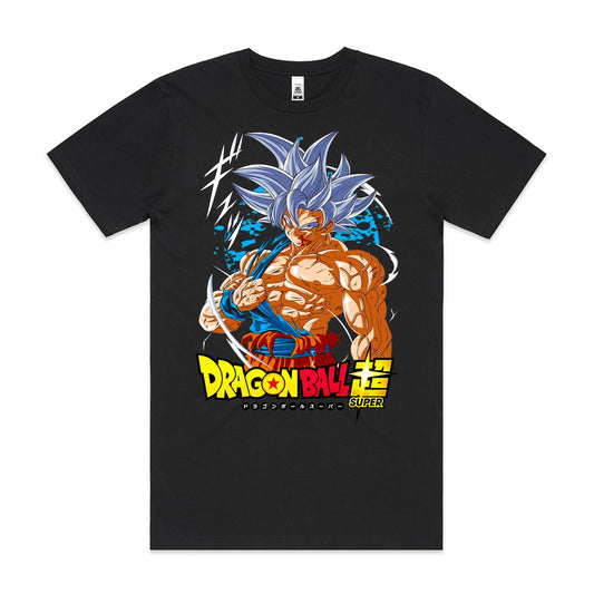 Dragon Ball Super Goku MUI T-shirt Japanese anime Tee