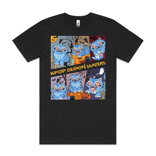 Kpop Demon Hunter Halloween T-shirt Animation Movie Tee