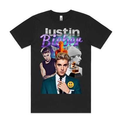 Justin Bieber 02  T-Shirt Family Fan Tee Music Pop