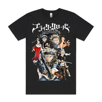 Black Clover V1 T-Shirt Japanese Anime Tee