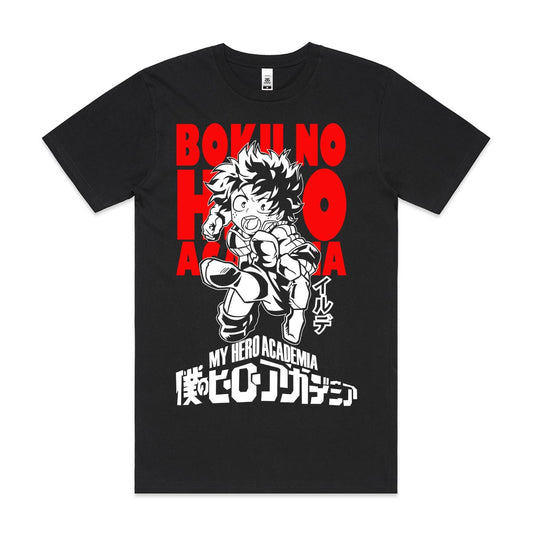 My Hero Academia Izuku Midoriya v4 T-shirt Japanese anime Tee