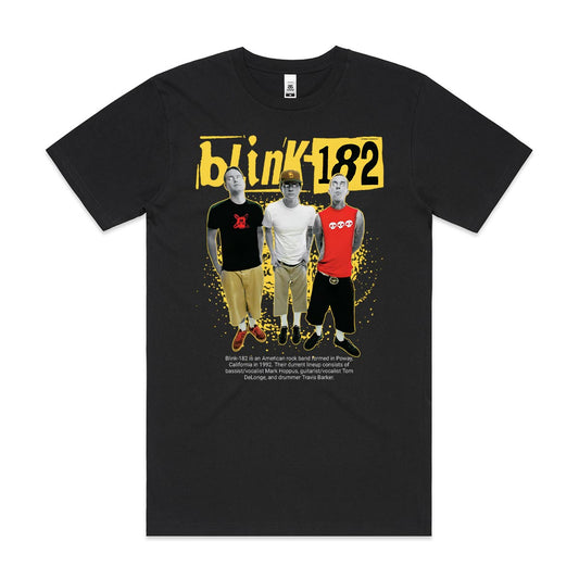 blink-182 T-Shirt Band Family Tee Music Rock And Roll