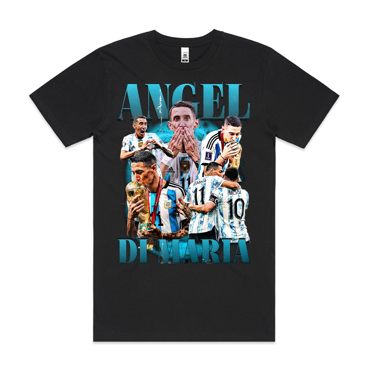 Ángel Di María T-Shirt Sport Athlete Family Tee Football