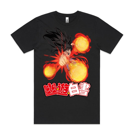 yuyu hakusho Ghost Fighter Yusuke T-Shirt Japanese Anime