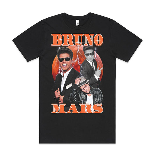 Bruno Mars T-Shirt Artist Family Fan Music Pop Culture