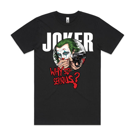 Joker 2019 Why So Serious V3 T-Shirt Joker Tee