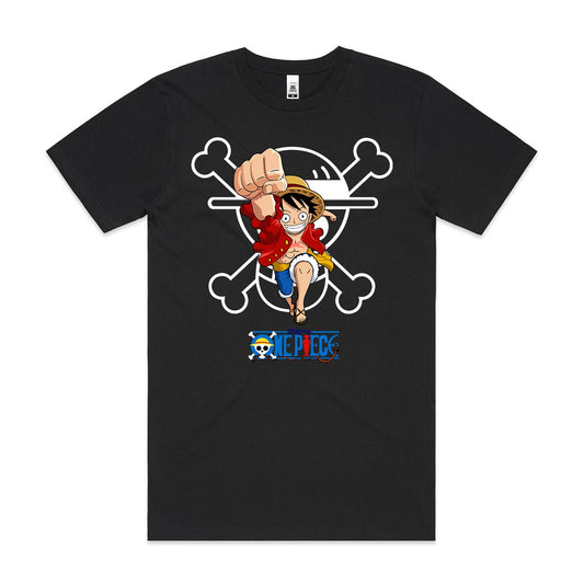 One Piece Luffy D Monkey V5 T-shirt Japanese anime Tee