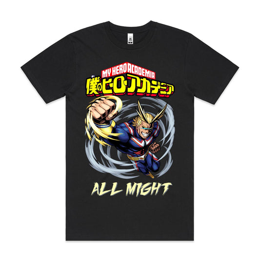 My Hero Academia All Might T-shirt Japanese anime Tee