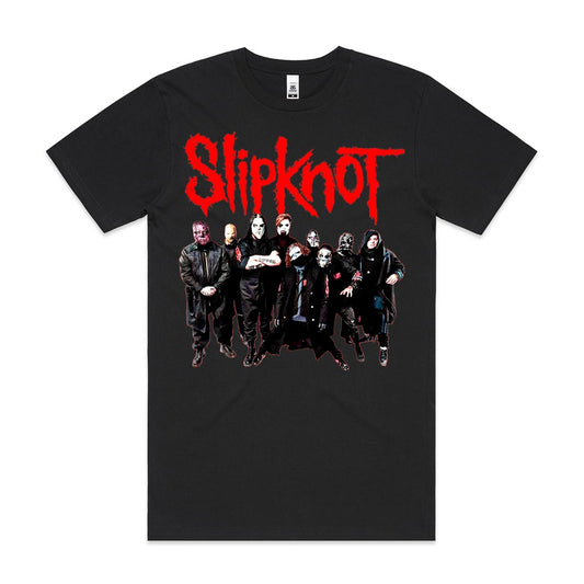 Slipknot T-Shirt Band Family Tee Music Rock And Roll