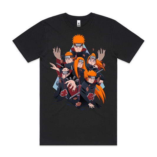 Naruto Nagato Pain Ver3 T-Shirt Japanese Anime Tee