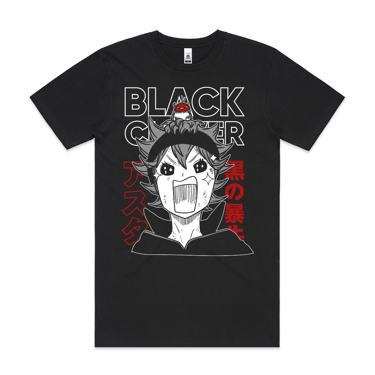 Black Clover V8 T-shirt Japanese Anime Tee