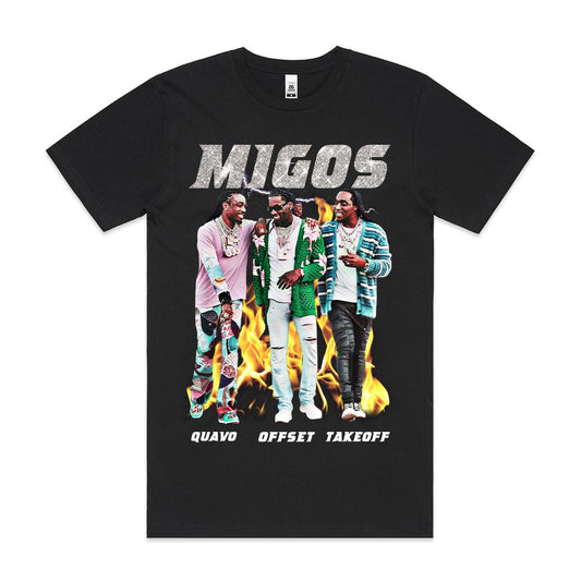 Migos T-Shirt Rapper Family Fan Music Hip Hop Culture