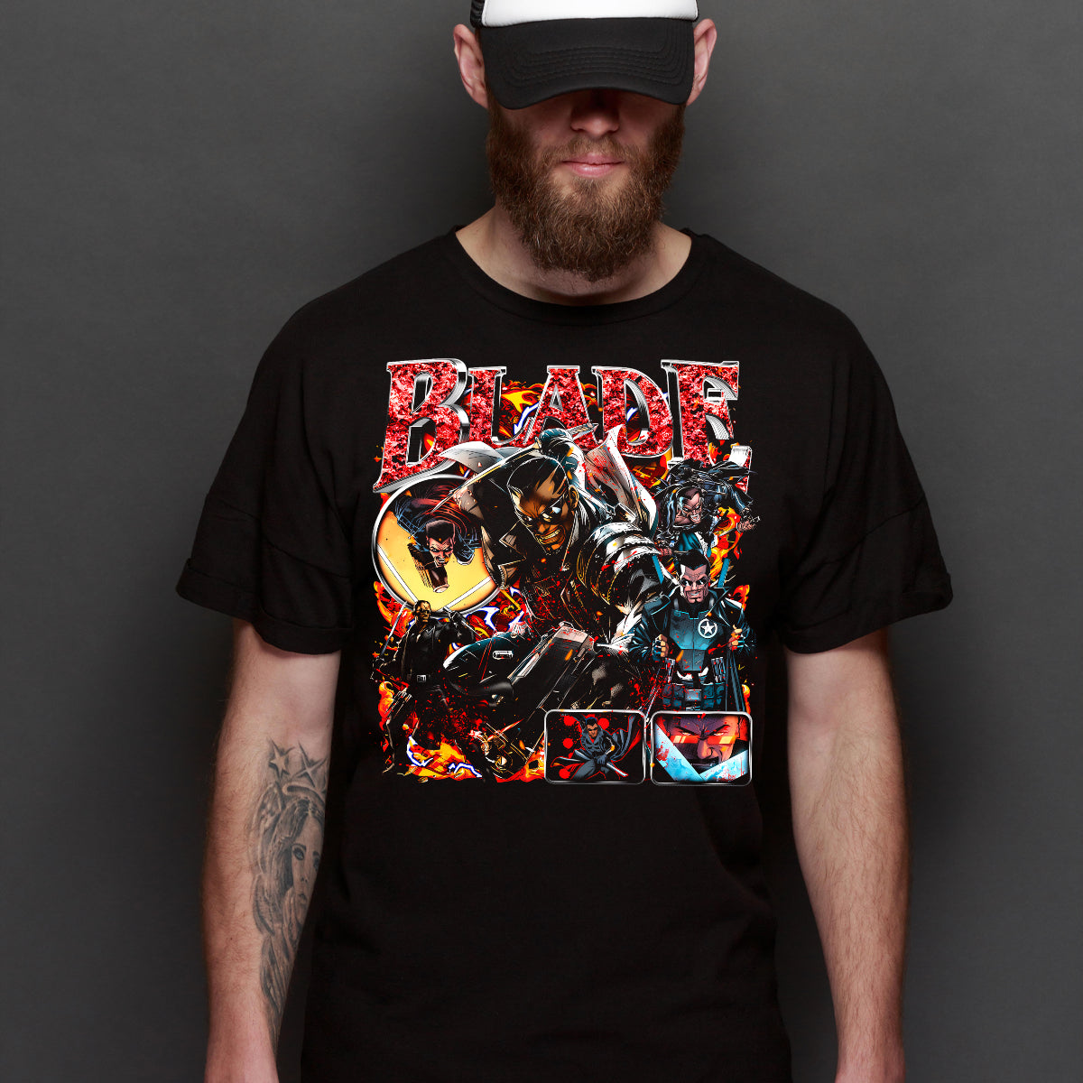Blade T-Shirt Cartoon Tee