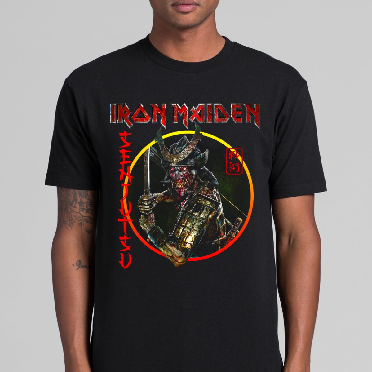 Iron Maiden V18 T-Shirt Band Family Tee Music Heavy Metal