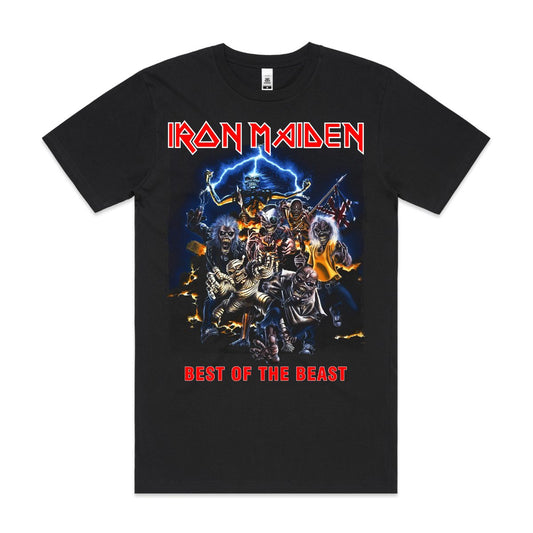 Iron Maiden V3 T-Shirt Band Family Tee Music Heavy Metal