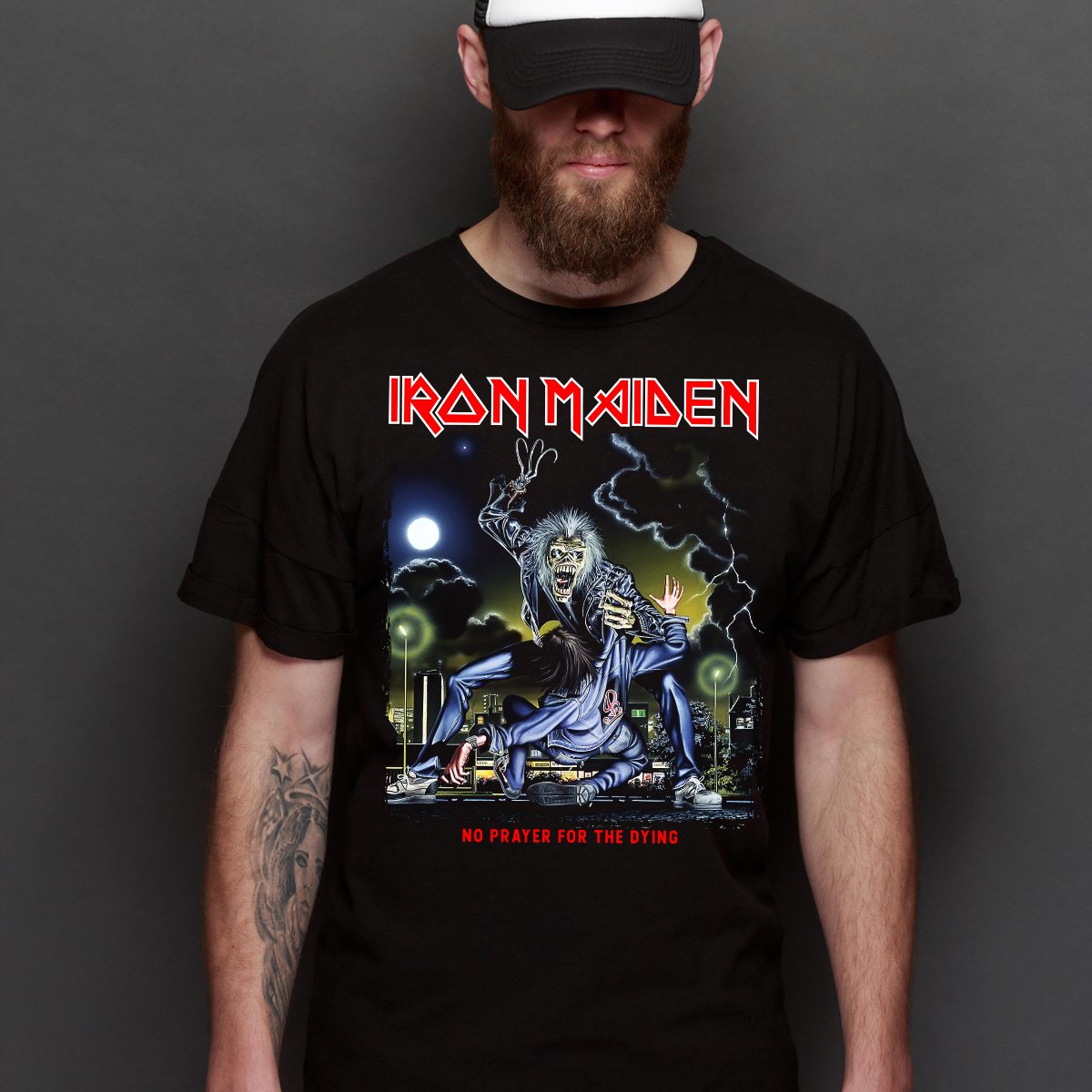 Iron Maiden V4 T-Shirt Band Family Tee Music Heavy Metal