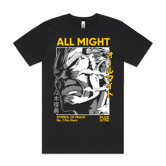 My Hero Academia No.1 Pro Hero T-shirt Japanese anime