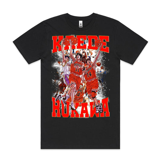Slam Dunk Rukawa Kaede T-shirt Japanese anime