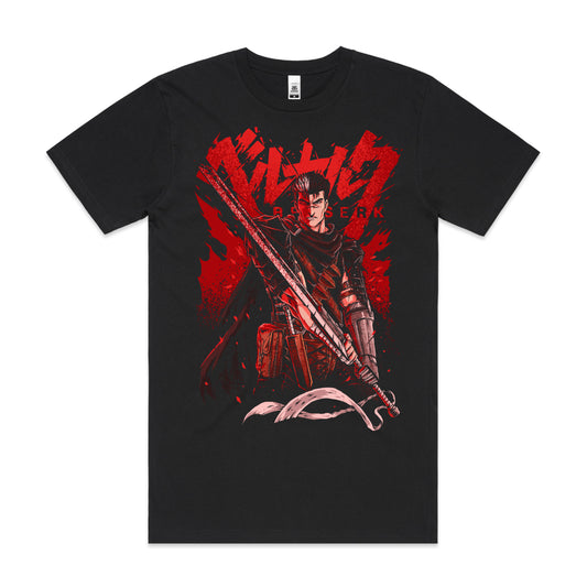Berserk V3 T-Shirt Cotton Block Tee Japanese Anime