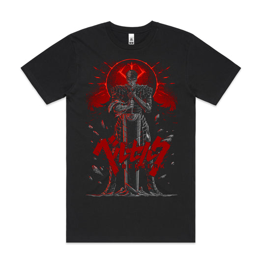 Berserk V4 T-Shirt Cotton Block Tee Japanese Anime