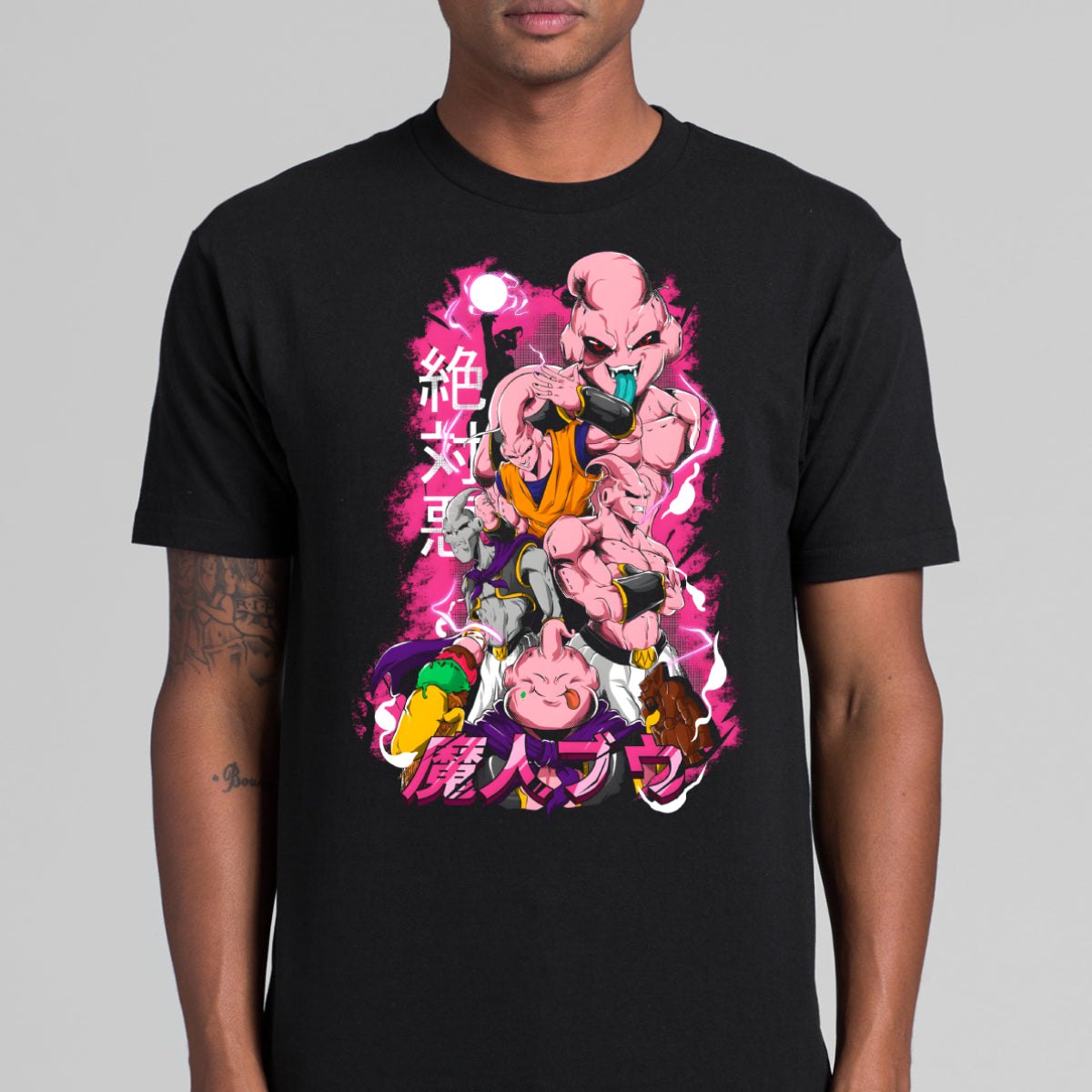 Dragon Ball Z Majin Buu V3  T-shirt Japanese Anime Tee