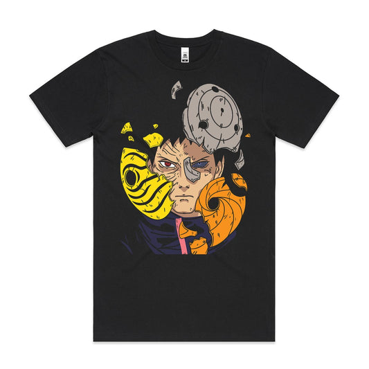 Naruto Obito Uchiha V2 T-shirt Japanese anime Tee