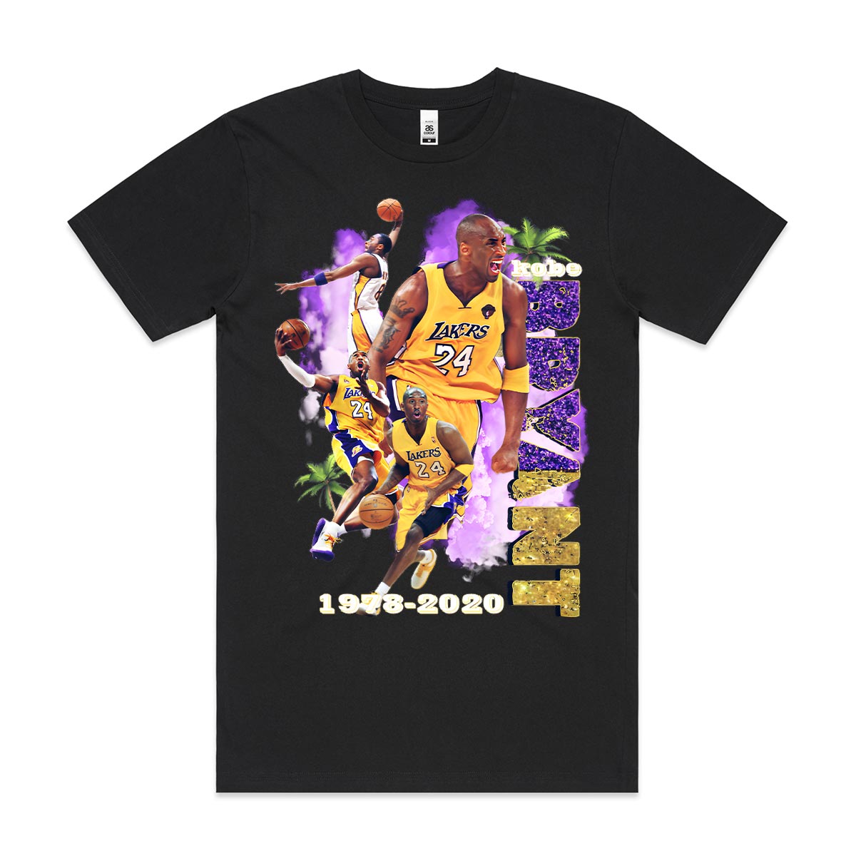 Kobe Bryant Lakers T-Shirt Sport Athlete Family Tee